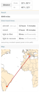 Distances on Earth 1: The Cosine Formula – The Math Doctors