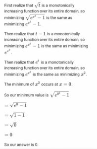 Monotonic Functions, Inequalities, and Optimization – The Math Doctors