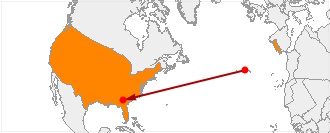 Wolfram Alpha map